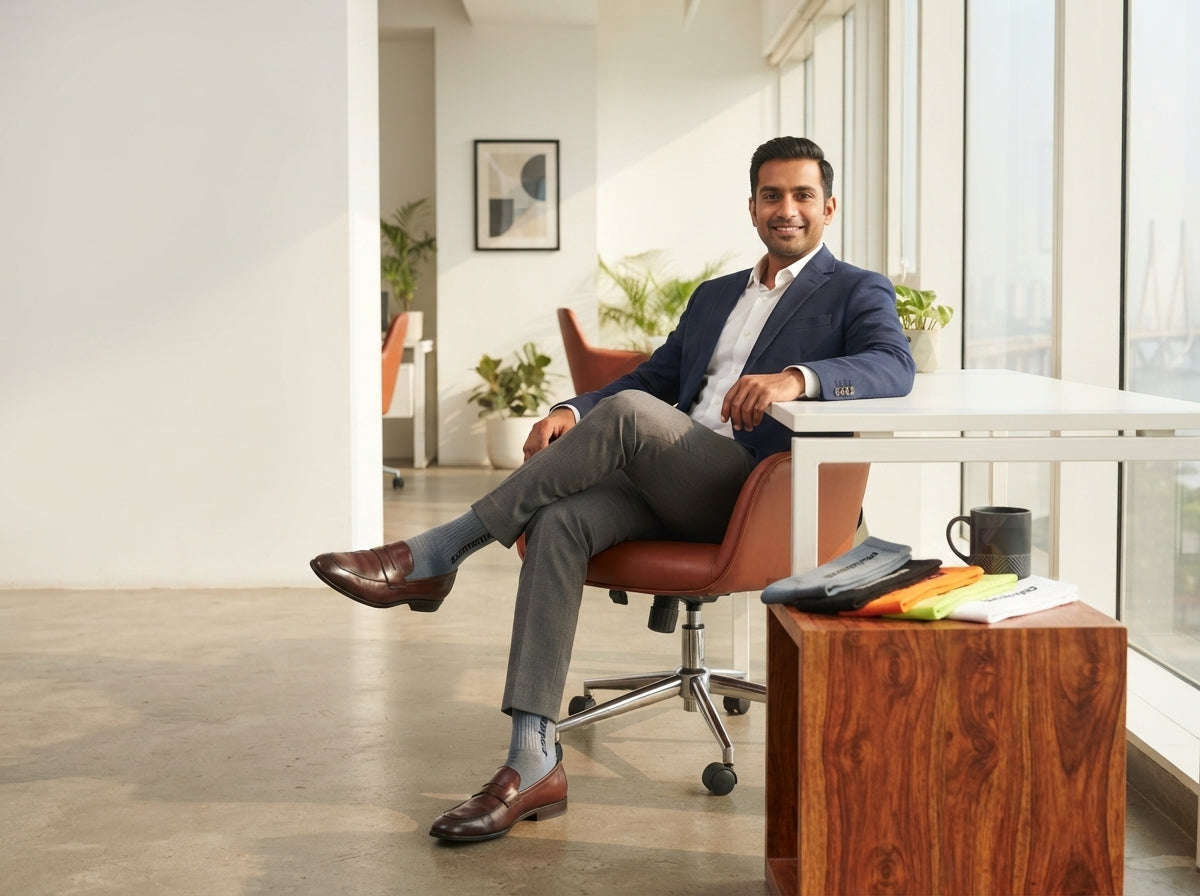 Grip socks that never slip, always impress